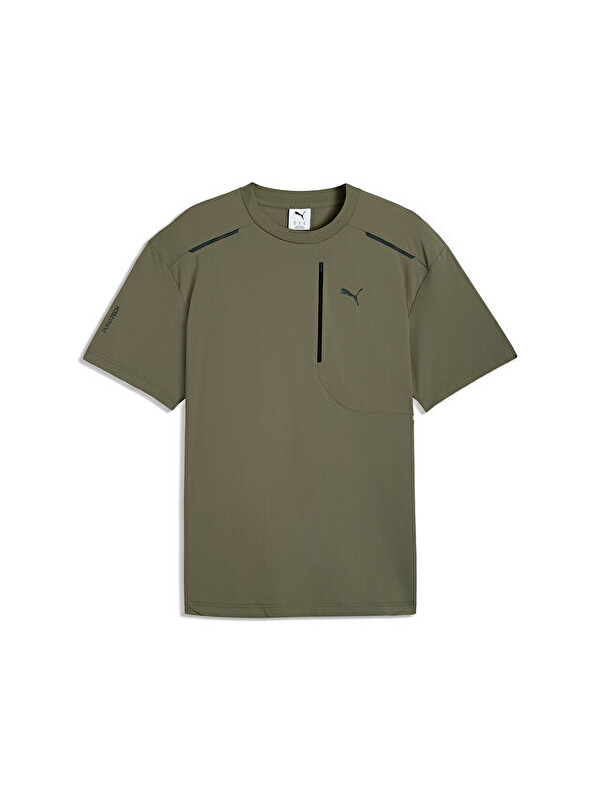 Puma Pumatech Relaxed Pocket Tee Erkek Günlük Tişört 63441381 Yeşil