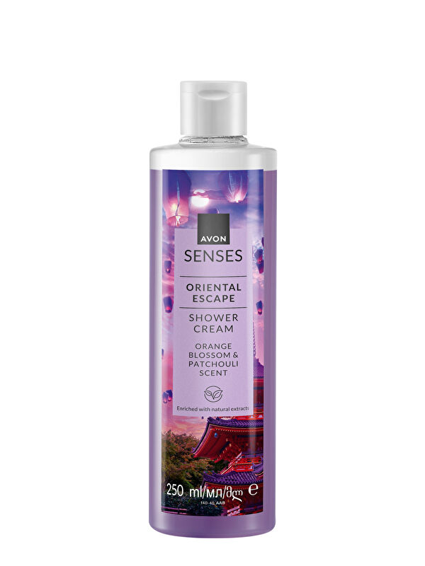 AVON Senses Oriental Escape Portakal Çiçeği ve Paçuli Kokulu Duş Jeli 250ML