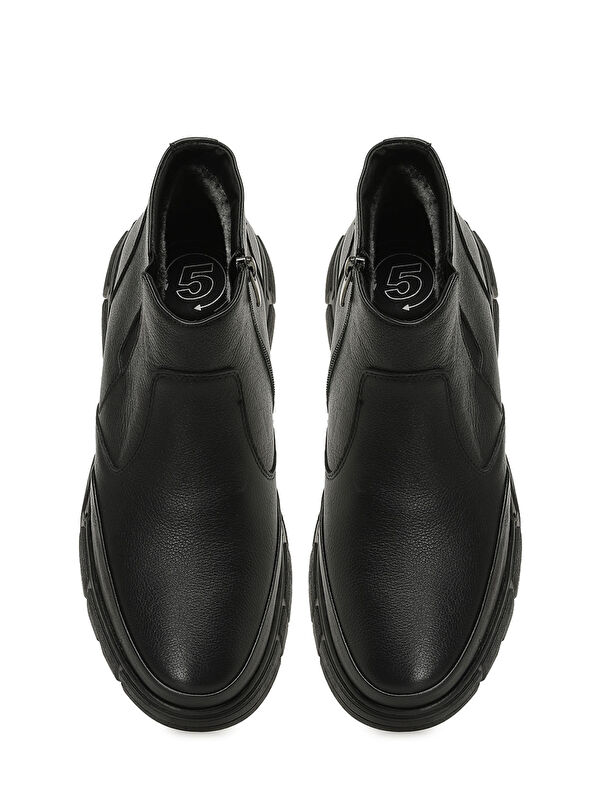 106100KRK.M 5PR Siyah Erkek Bot - Görsel 5