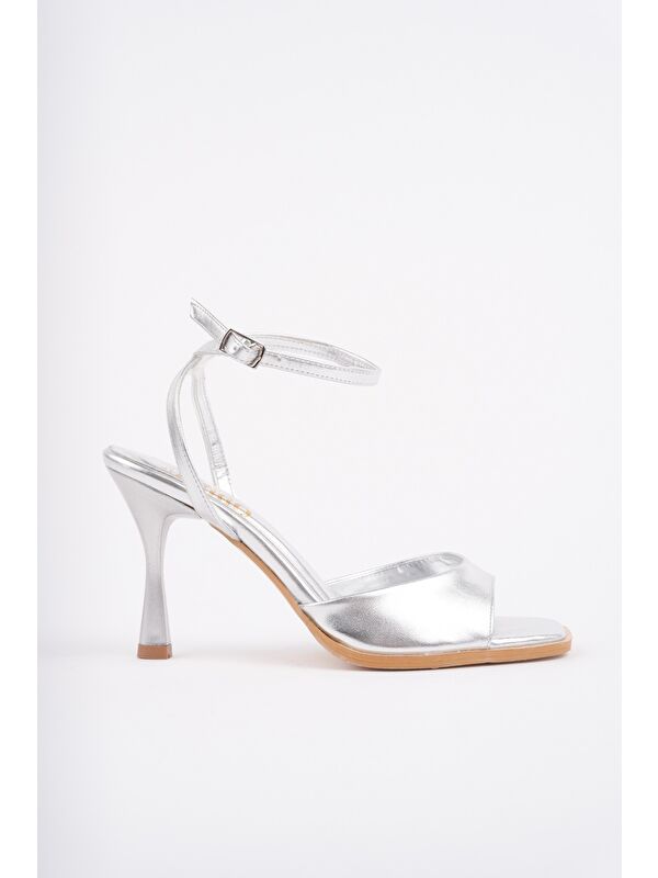 CHARLOT Bilekten Bağlamalı Kadın İnce Topuklu Ayakkabı - Görsel 2