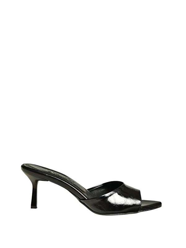 Siyah Kadın Topuklu Ayakkabı U654081009 - Görsel 2