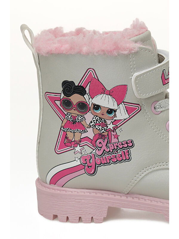 CESPA.P5PR Gümüş Kız Çocuk Worker Bot - Görsel 8