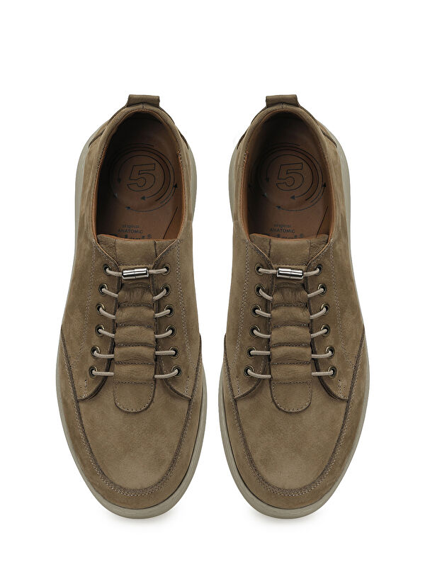 Polaris 5 Nokta Kahverengi Polaris 5 Nokta 6fx 109137N.M KUM. Erkek Comfort Ayakkabı