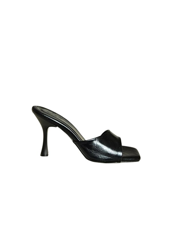 Siyah Kadın Topuklu Ayakkabı U590149607 - Görsel 7