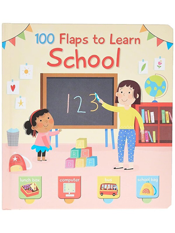 Yoyo Books 100 Flaps To Learn: School