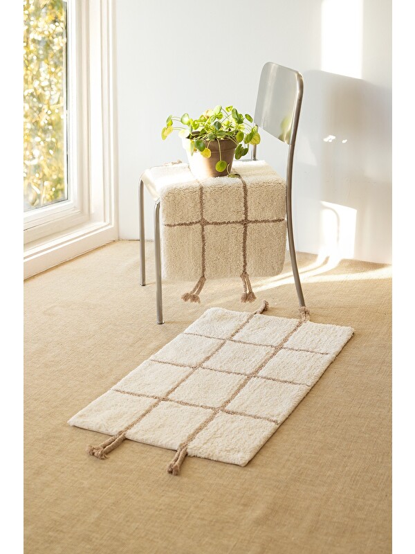 İrya Elani Banyo Paspası 40x60+60x90 Bej