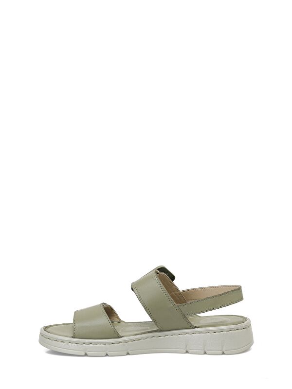 166245.Z5FX Yeşil Kadın Comfort Sandalet - Görsel 4