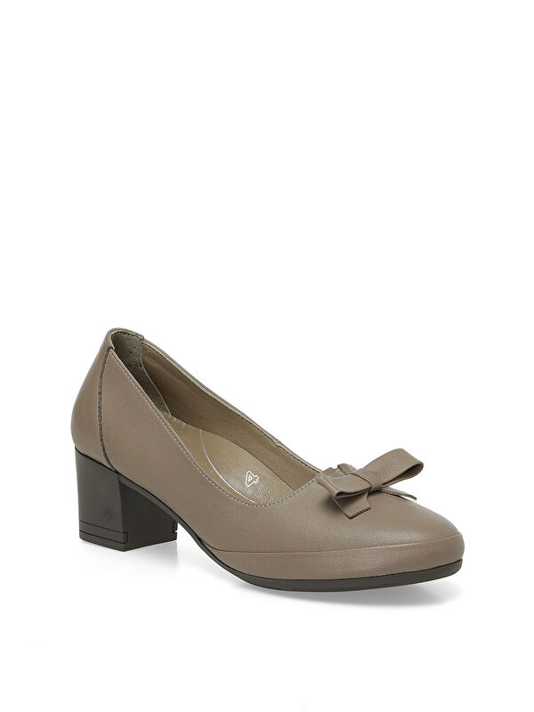 105480.SZ5FX Vizon Kadın Topuklu Ayakkabı - Görsel 3