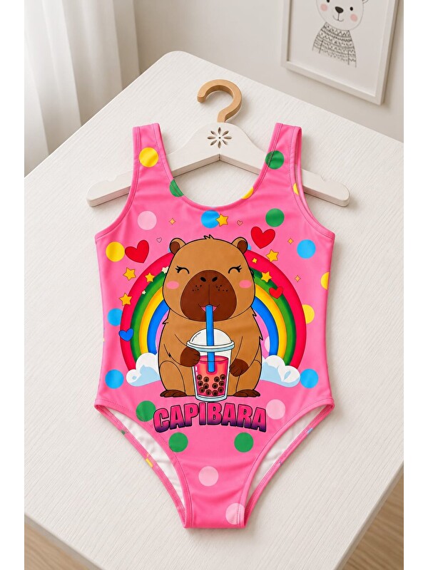 My Kids Wear Kız Çocuk Tatil Yıldızı Mayo 12824