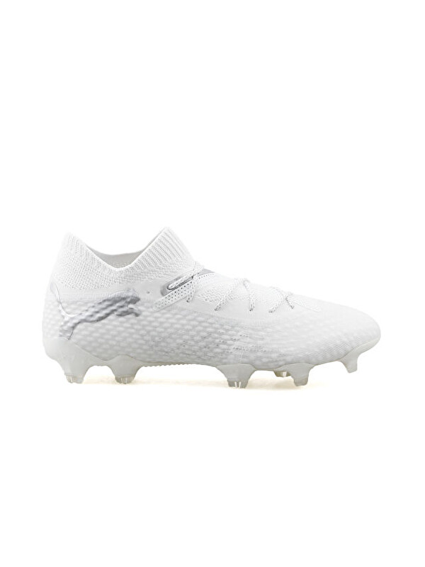 Puma Future 7 Ultimate Fg/Ag Erkek Çim Zemin Kramponu 10791604 Beyaz