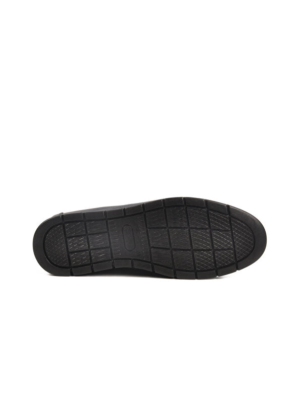 Lacivert Hakiki Deri Jel Taban Anatomik Erkek Casual Ayakkabı 024 M - Görsel 6