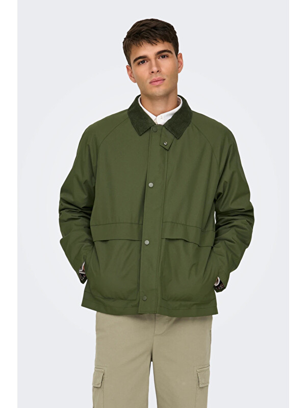Only&Sons Onskosmo Regular Fit Ceket Yaka Mont 22031626