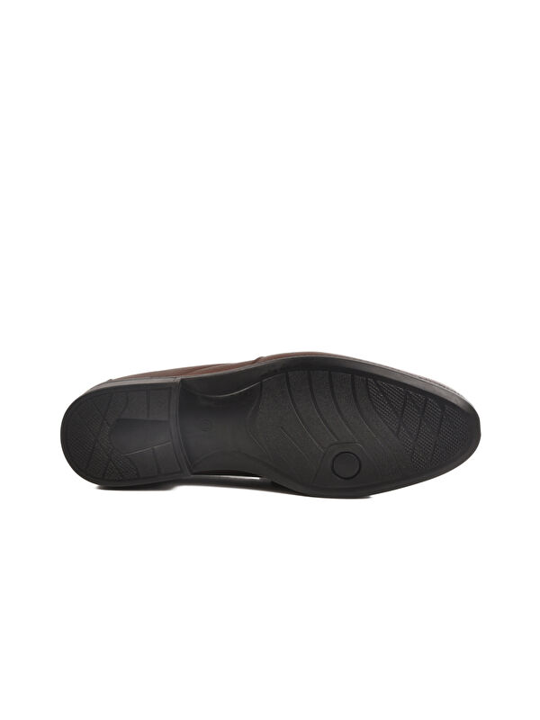 Kahve Hakiki Deri Jel Taban Anatomik Erkek Casual Ayakkabı Gmz 302 M - Görsel 6