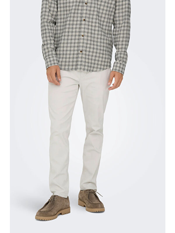Only&Sons Onsmark Pamuklu Slim Fit Normal Bel Pantolon 22027773