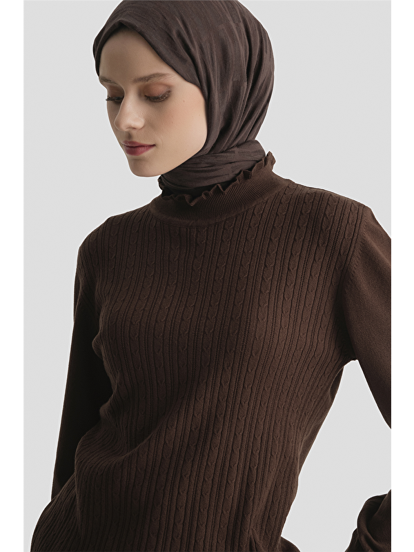 ARMİNE Penye 25Kd2901 Kahve