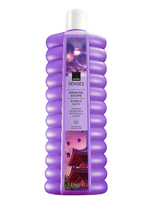 AVON Senses Oriental Escape Portakal Çiçeği ve Paçuli Kokulu Banyo Köpüğü 1 Lt