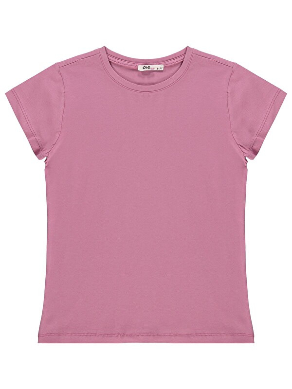 Civil Girls Basic 6-9 Yaş Tişört - Pembe