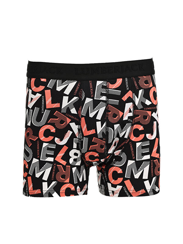 Lumberjack 3'lü Siyah Erkek Boxer