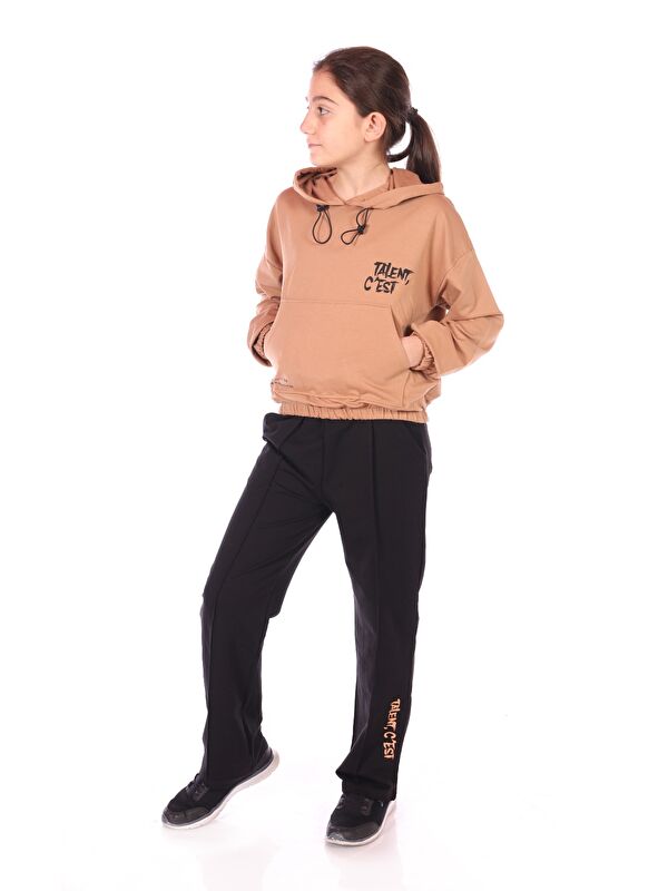 Toontoykids Kız Çocuk Talent Cest Baskılı Eşofman Takım