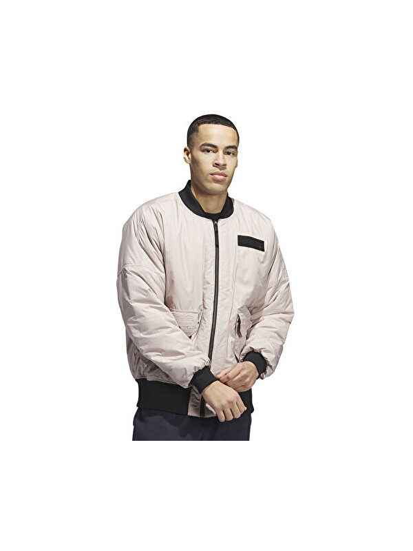 Adidas M Prly Bmbr Jkt Erkek Günlük Ceket HR6982 Bej