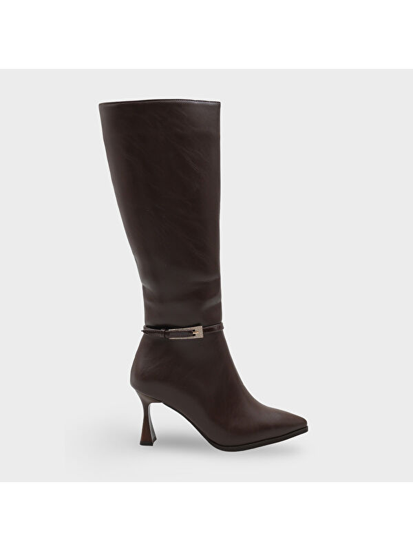 Lindsey Kadın Kahverengi Çizme - Görsel 2