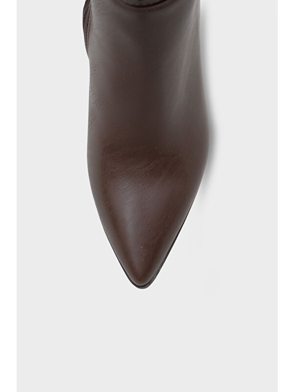 Lindsey Kadın Kahverengi Çizme - Görsel 4