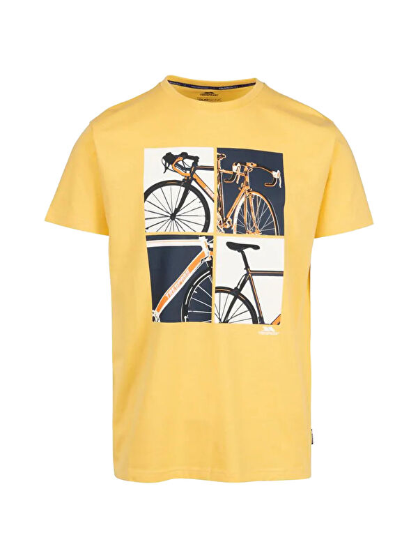 Trespass Horton - Casual Printed Tişört Erkek Kırmızı Tişört