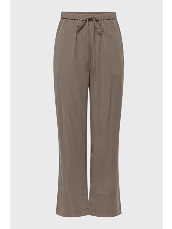 Only Onlmadeli Regular Fit Yüksek Bel Bağlamalı Pantolon 15371523