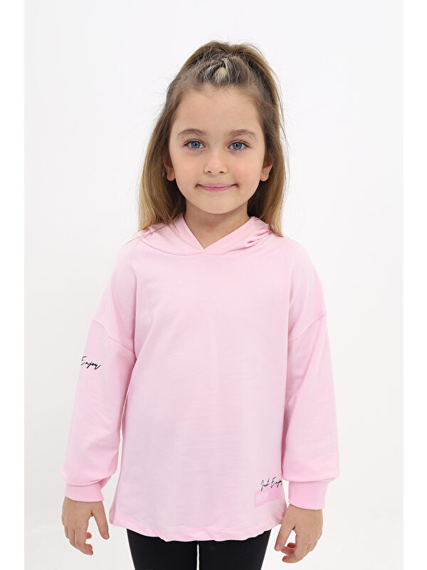 Toontoykids Kız Çocuk Baskılı Sweatshirt