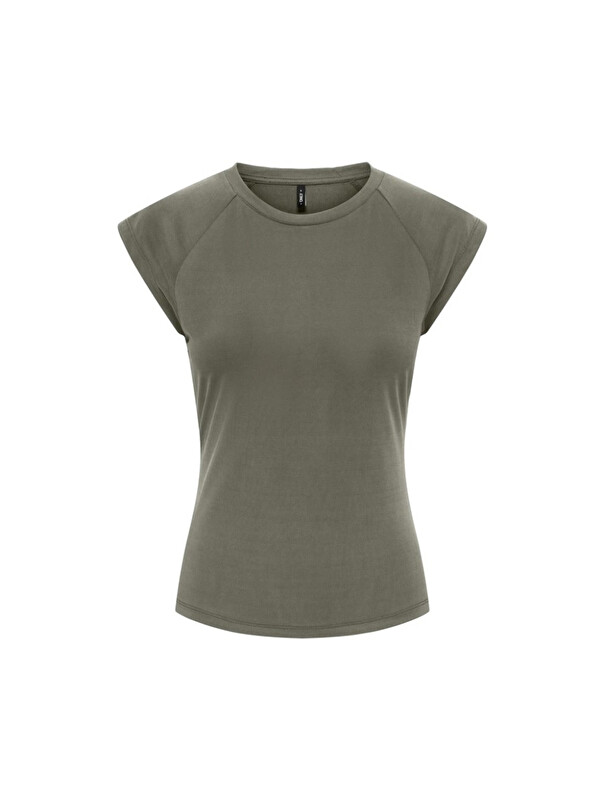 Only Onlhannah Slim Fit Bisiklet Yaka T Shirt 15375055