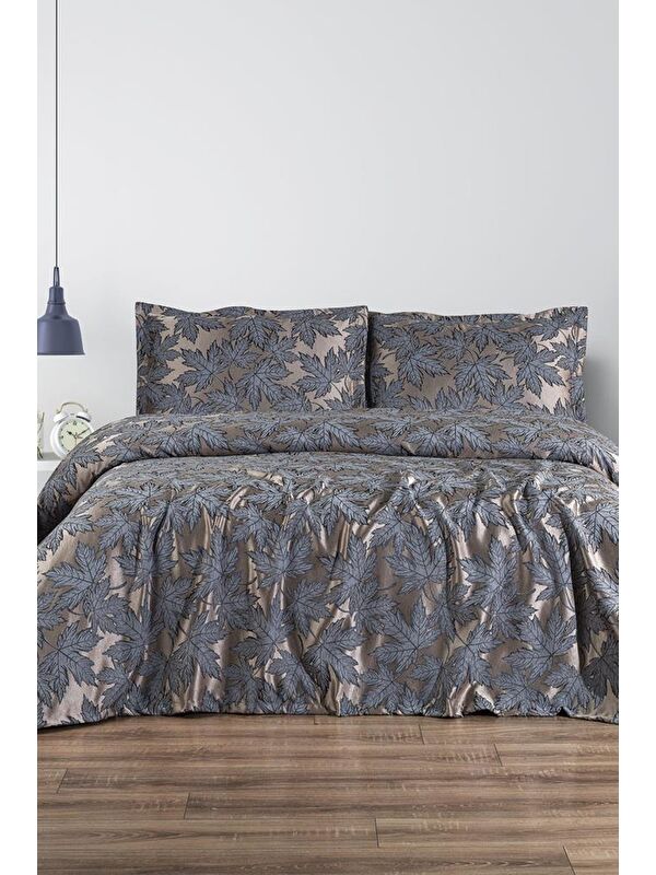 Çeyiz Diyarı Plane 3 Parça Çift Kişilik Pike Takımı 230x250 Mavi