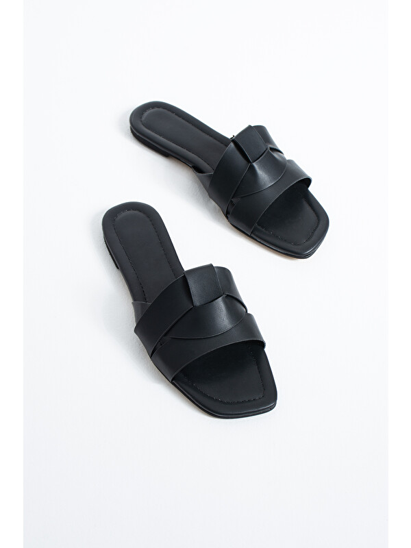 DUXAL SHOES Vivian Günlük Kadın Terlik Yumuşak Tabanlı Yazlık Sandalet