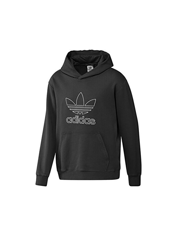 Adidas Outl Tref Hdy Unisex Günlük Sweatshirt IU2373 Siyah
