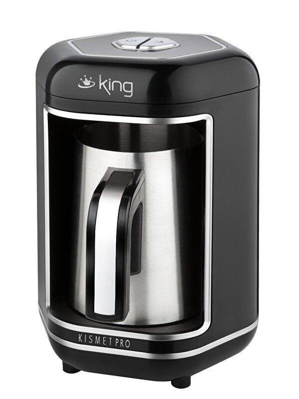 King KING KISMET PRO K-607 SİYAH TURK KAHVE MAKİNESİ