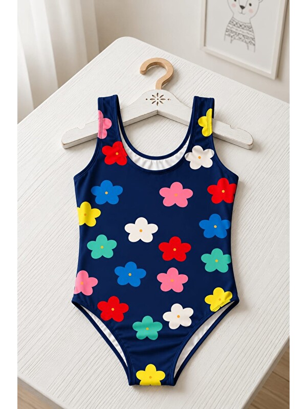 My Kids Wear Kız Çocuk Tatil Yıldızı Mayo 12827