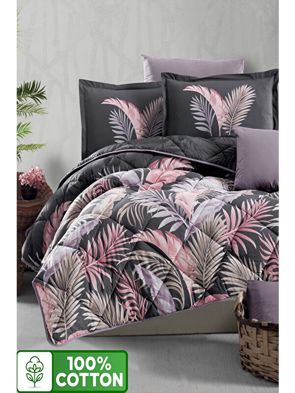 Clasy Ranforce %100 Pamuk Battal Boy Uyku Seti 260x240 Cm Hena