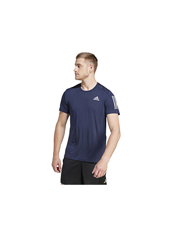 Adidas Own The Run Tee Erkek Koşu Tişörtü IM2529 Lacivert