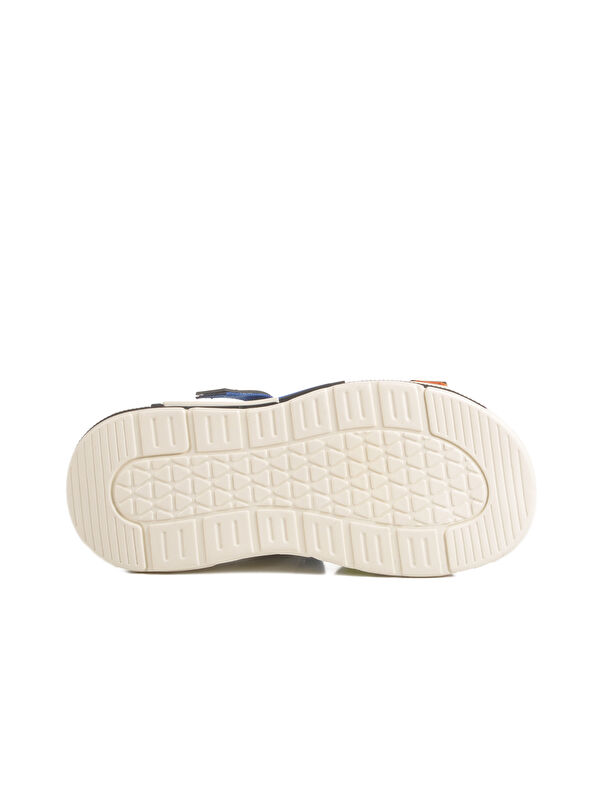 Siyah Cırtlı Hafif Anatomik Erkek Çocuk Sandalet 1947 F - Görsel 6