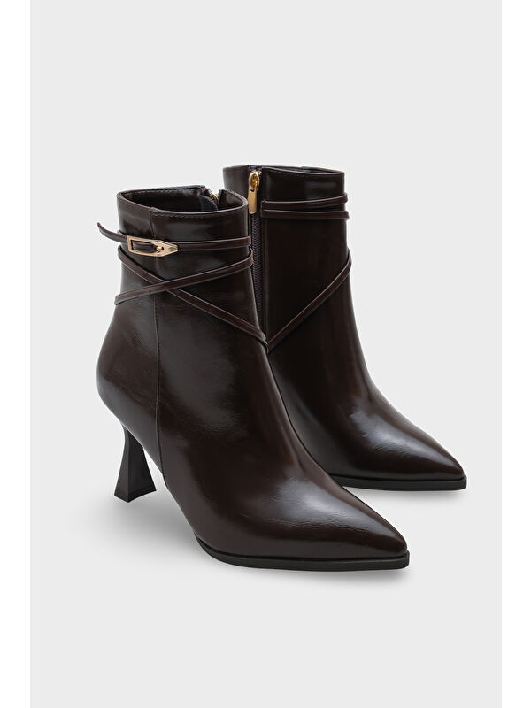 Lilli Kadın Kahverengi Bot - Görsel 2