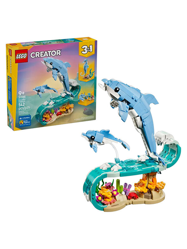 Lego Creator 3'ü 1 Arada Deniz Hayvanları: Güzel Yunuslar 31385