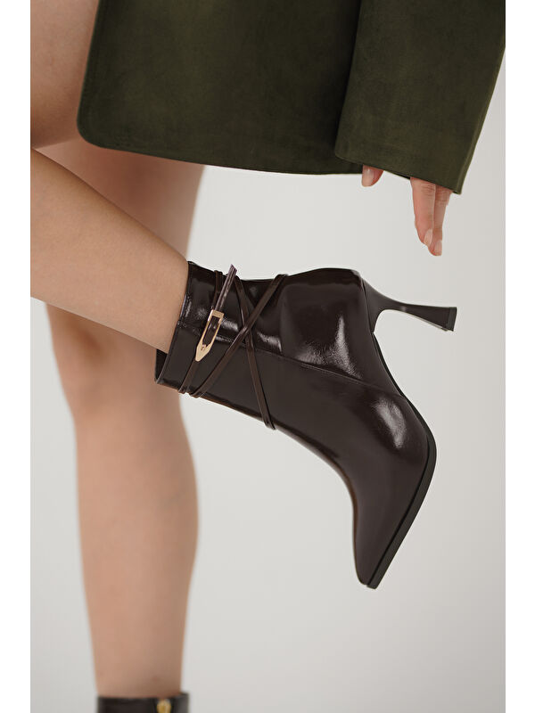 Lilli Kadın Kahverengi Bot - Görsel 4