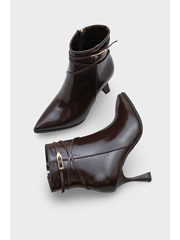 Lilli Kadın Kahverengi Bot - Görsel 7