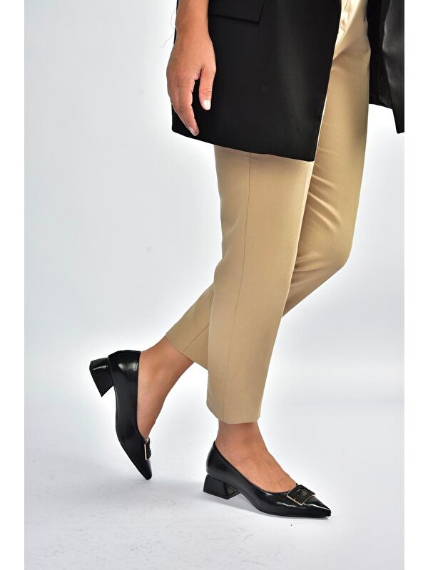 Siyah Kadın Topuklu Ayakkabı V820371160 - Görsel 3