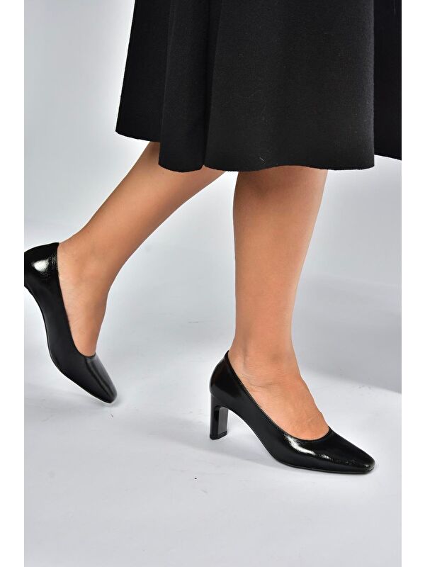 Siyah Kadın Topuklu Ayakkabı V820522760 - Görsel 2