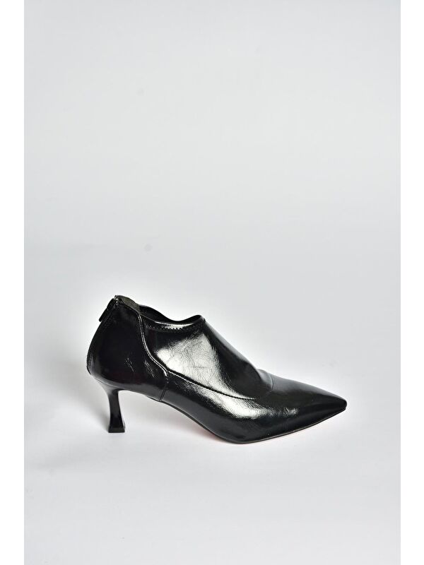 Siyah Kadın Topuklu Ayakkabı V676523608 - Görsel 8