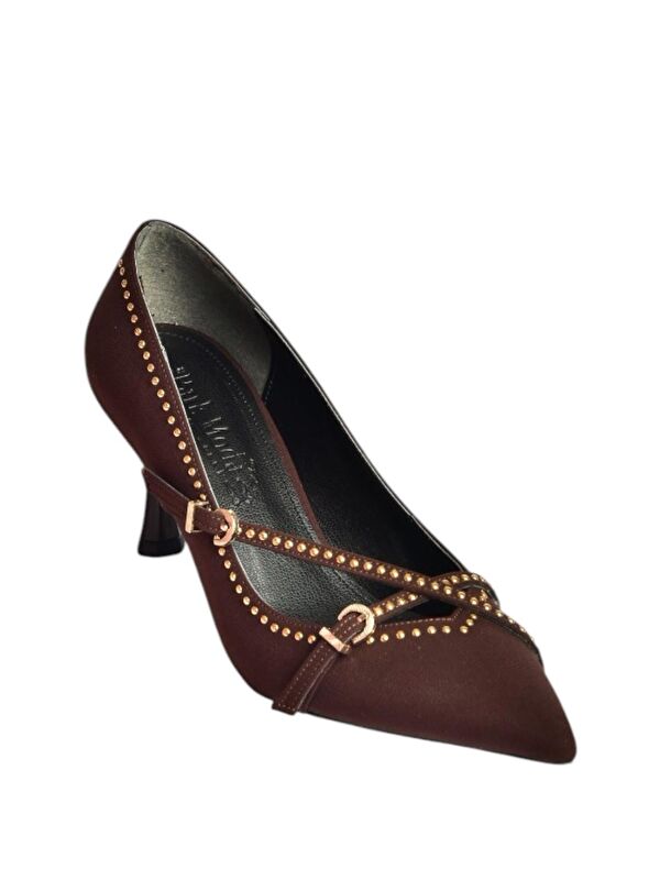 Kahverengi Kadın Topuklu Ayakkabı V820975004 - Görsel 6