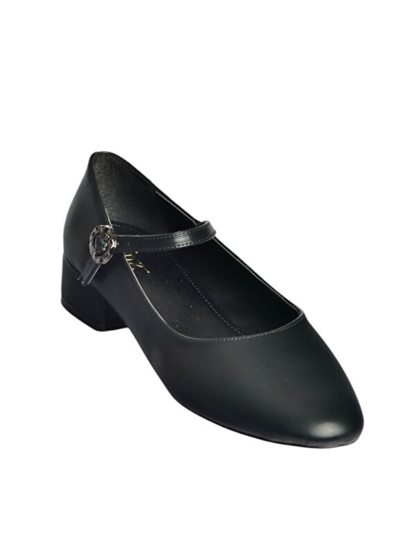 Siyah Kadın Topuklu Ayakkabı V250660809 - Görsel 5