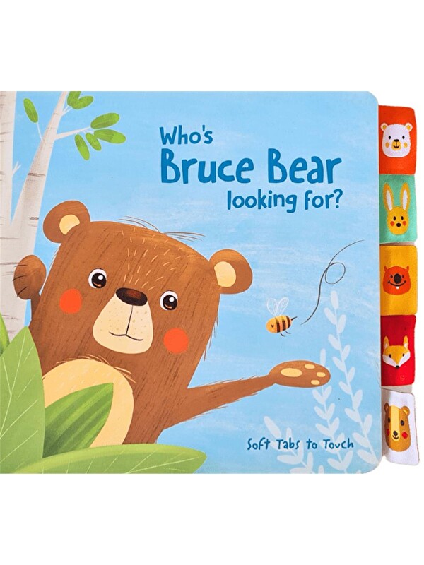Yoyo Books Soft Tabs to Touch: Who's Bruce Bear Looking For?