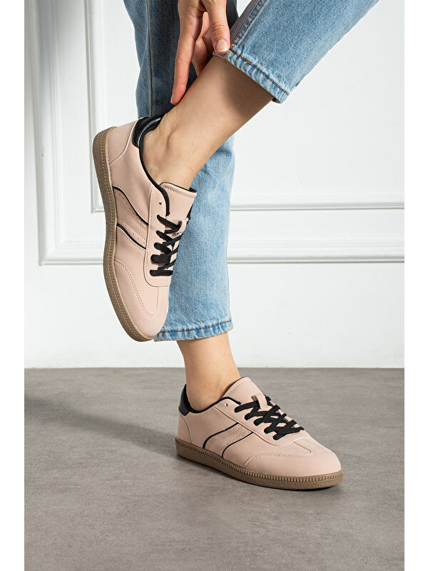 Pudra Kadın Günlük Spor Ayakkabı - Görsel 2