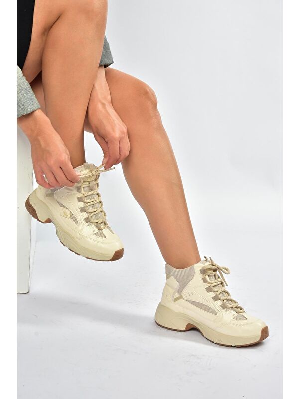 Bej Kadın Spor V312415009 - Görsel 3